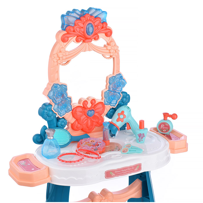 Фото к товару Игровой набор стилиста 16842 "Модная девчонка" на батарейках, в коробке Игровой набор стилиста 16842 "Модная девчонка" на батарейках, в коробке