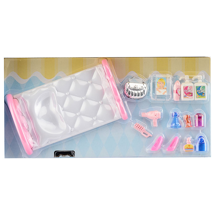 Фото к товару Игровой набор QF2813B "Домик" с аксессуарами, в коробке Игровой набор QF2813B "Домик" с аксессуарами, в коробке