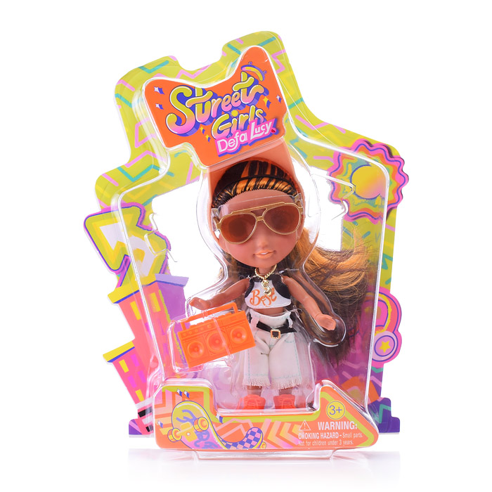 Кукла 8490 "Street girk" на листе