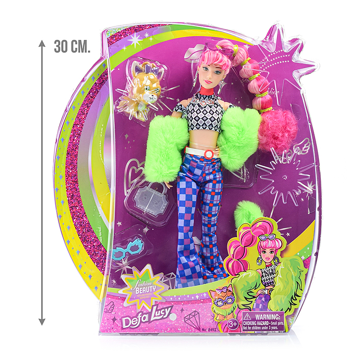 Кукла 8492 "Красотка" на листе Кукла 8492 "Красотка" на листе