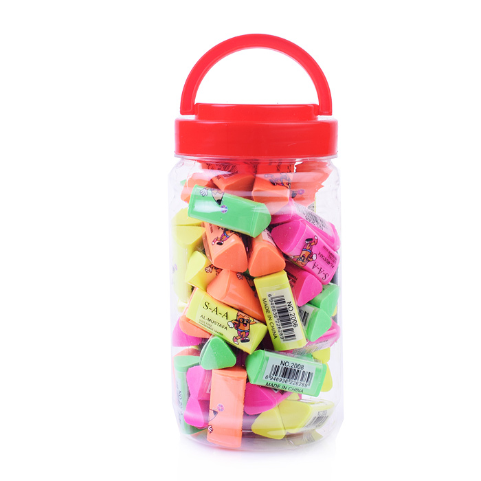 Фото к товару Ластик треугольный термопластичная резина , микс цвета, можно использовать как счетный материал Ластик треугольный термопластичная резина , микс цвета, можно использовать как счетный материал