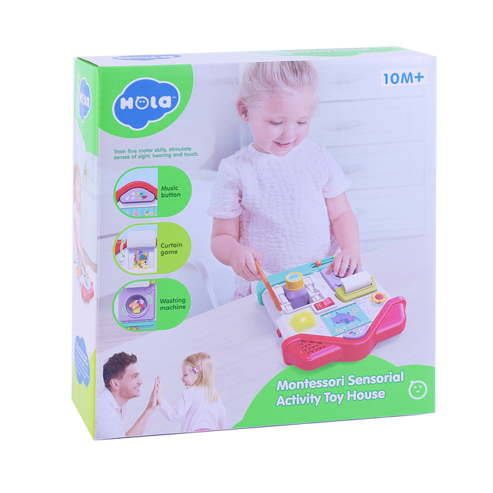 Фото к товару Домик развивающий HA898600 в коробке Домик развивающий HA898600 в коробке