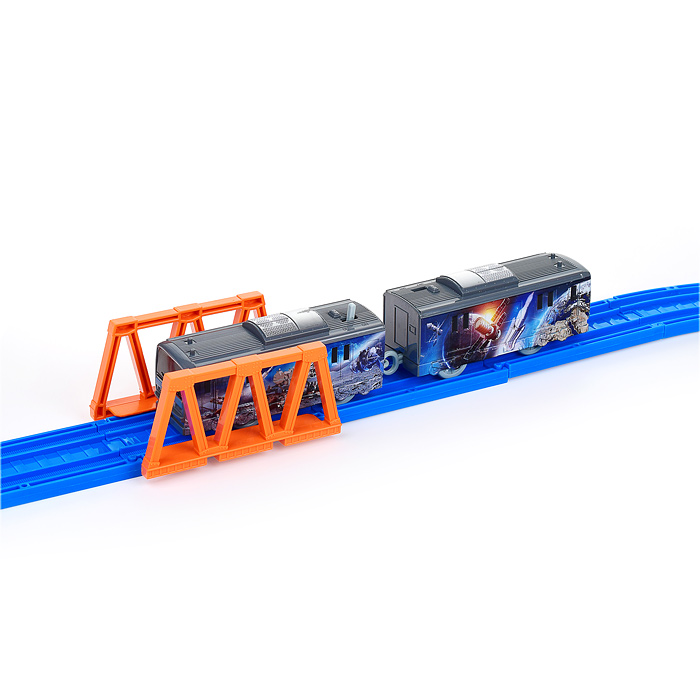 Фото к товару Железная дорога YY-533 "Космический поезд" в коробке Железная дорога YY-533 "Космический поезд" в коробке