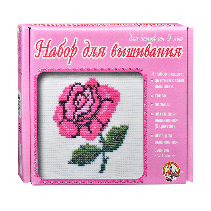 Набор для вышивания "Роза" Набор для вышивания "Роза"