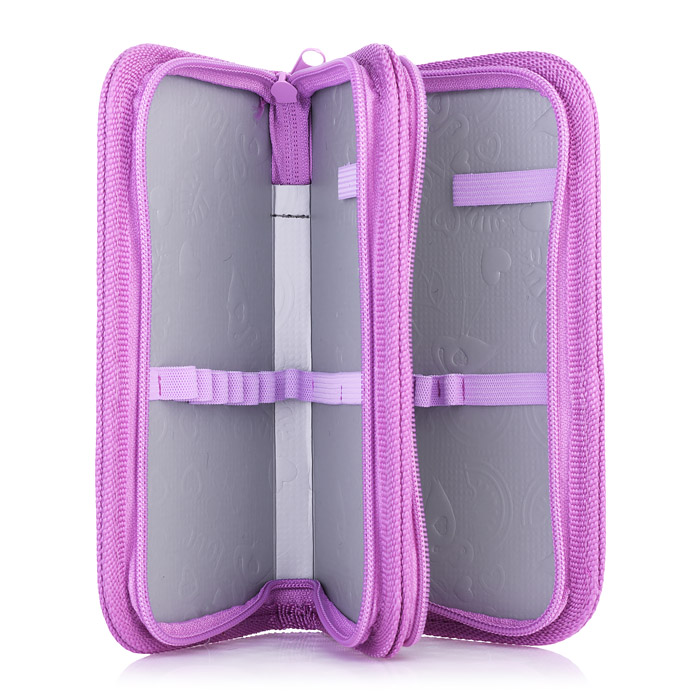 Фото к товару Пенал двухсекционный большой, печать на фольге+конгрев "Автоледи" Пенал двухсекционный большой, печать на фольге+конгрев "Автоледи"