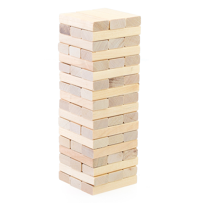 Фото к товару Игра для детей и взрослых "Царь Башня mini" (падающая башня) Игра для детей и взрослых "Царь Башня mini" (падающая башня)