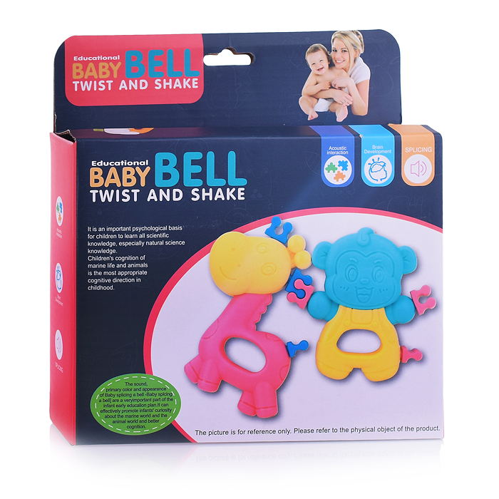 Набор погремушек DL1603 "Микс" в коробке