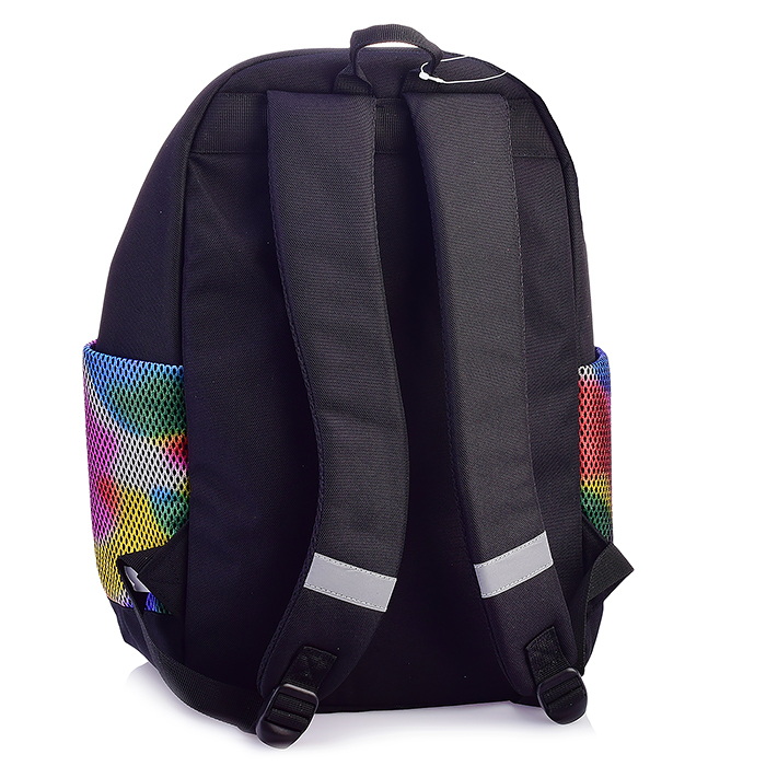 Фото к товару Рюкзак с led панелью и колонкой. Seventeen радужный Рюкзак с led панелью и колонкой. Seventeen радужный