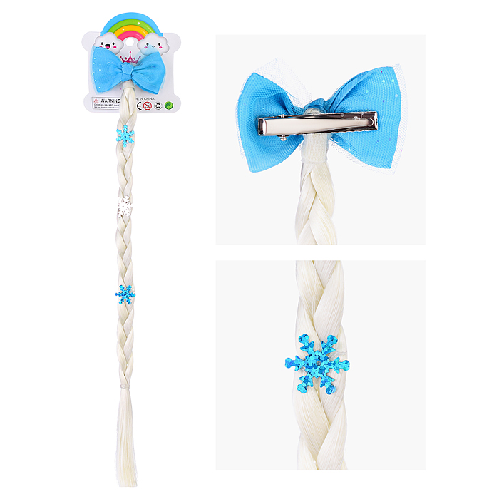 Фото к товару Накладная косичка A-13 на листе Накладная косичка A-13 на листе