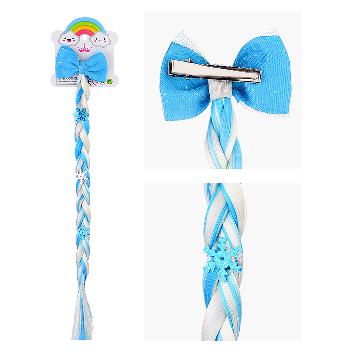 Фото к товару Накладная косичка A-13 на листе Накладная косичка A-13 на листе