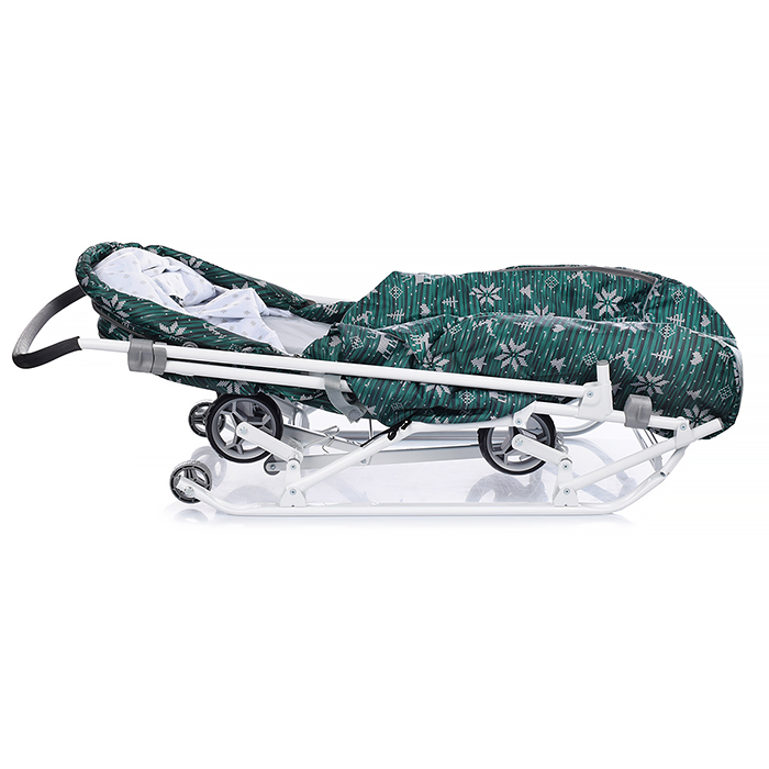 Фото к товару Коляска комбинированная "Наши детки 3-1К" (скандинавский зеленый) Коляска комбинированная "Наши детки 3-1К" (скандинавский зеленый)