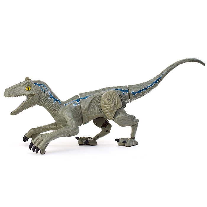 Фото к товару Динозавр K26/219-06313 "Велоцираптор" серый, р/у, 27MHz, в коробке Динозавр K26/219-06313 "Велоцираптор" серый, р/у, 27MHz, в коробке