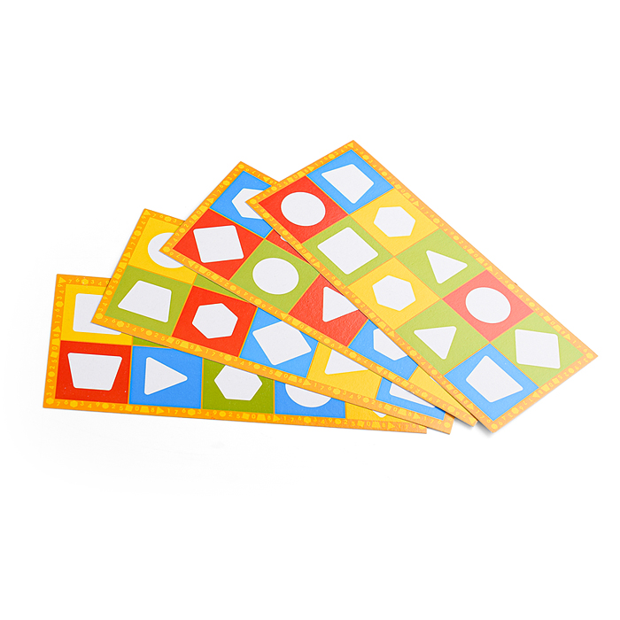 Фото к товару Лото развивающее (цветные фигурки) Лото развивающее (цветные фигурки)