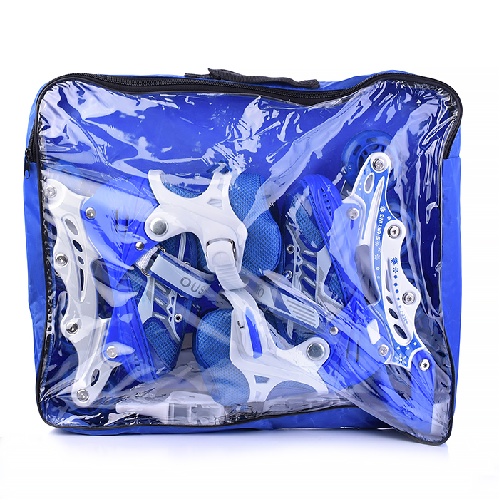 Фото к товару Набор детский 2в1 00-1366 (коньки + ролики) размер S Набор детский 2в1 00-1366 (коньки + ролики) размер S