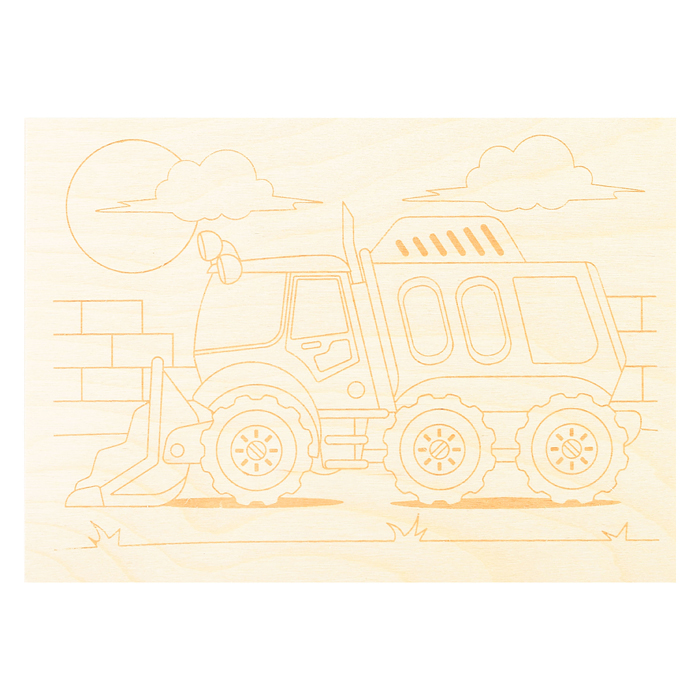 Фото к товару Выжигание. Доски для выжигания 10 шт "Спецтехника" Выжигание. Доски для выжигания 10 шт "Спецтехника"