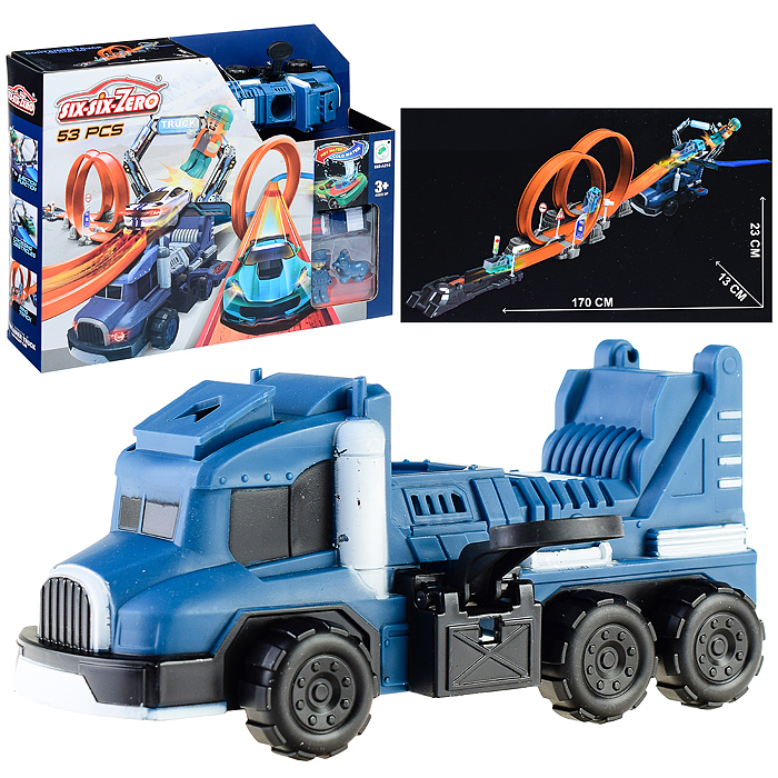 Трек-Катапульта 660-A214 "Двойная петля" в коробке Трек-Катапульта 660-A214 "Двойная петля" в коробке