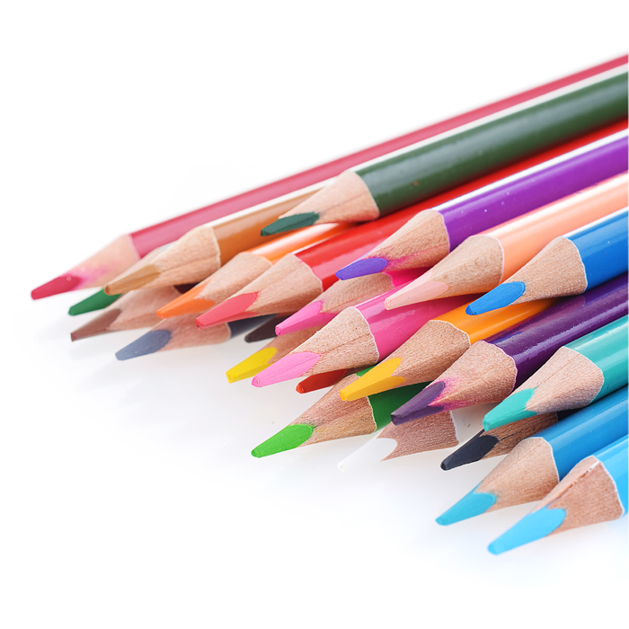 Фото к товару Карандаши цветные 24цв. акварельные, липа, коробка/европод. Карандаши цветные 24цв. акварельные, липа, коробка/европод.