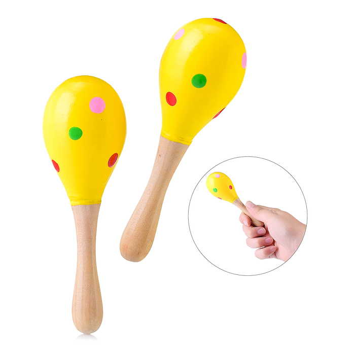 Фото к товару Маракас D0267 цветной Маракас D0267 цветной