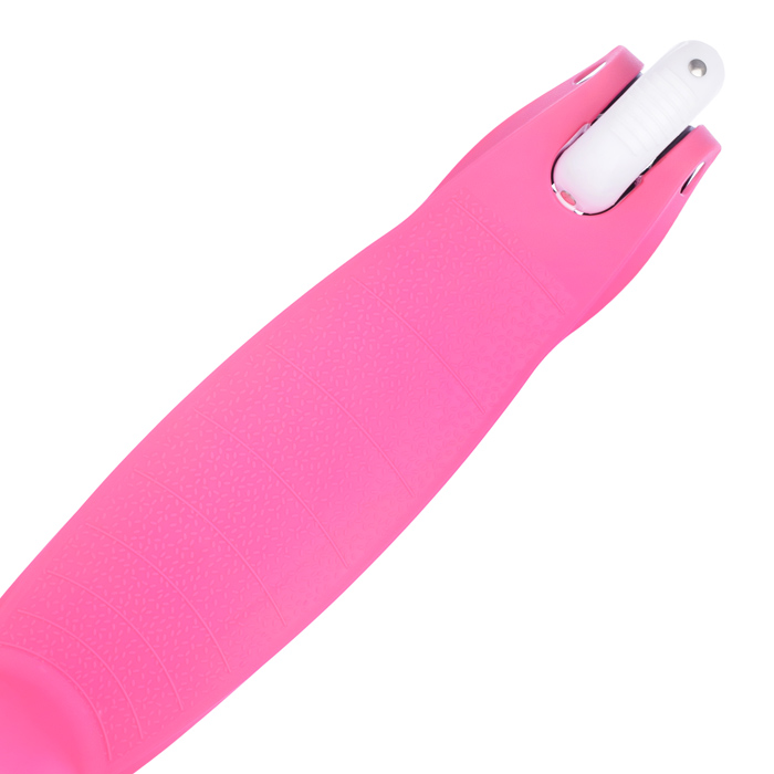 Фото к товару Самокат трёхколёсный ROCKET колёса PU, цвет розовый Самокат трёхколёсный ROCKET колёса PU, цвет розовый