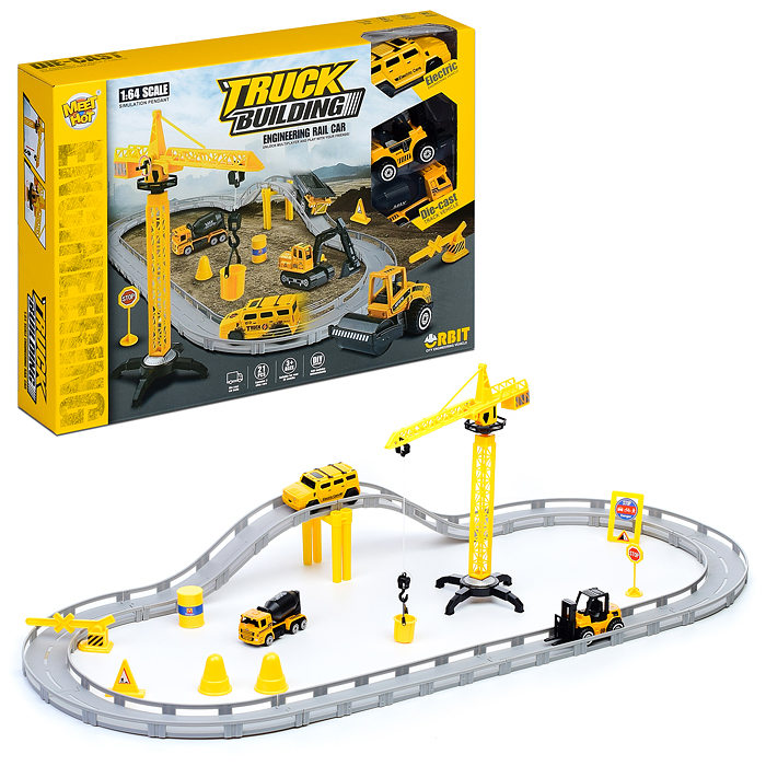 Автотрек MH-145 "Truck Building" в коробке Автотрек MH-145 "Truck Building" в коробке