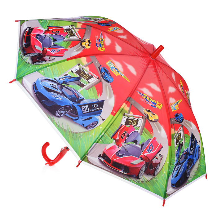 Фото к товару Зонт детский 00-2627 "Супер гонка" вид 4 (48,5 см) Зонт детский 00-2627 "Супер гонка" вид 4 (48,5 см)