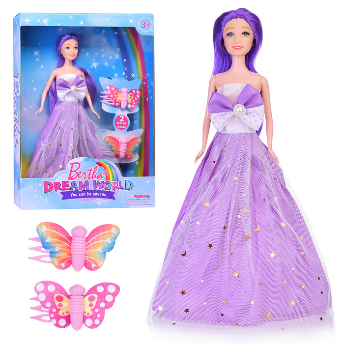 Кукла YL816B "Принцесса Аделина" с аксессуарами, в коробке Кукла YL816B "Принцесса Аделина" с аксессуарами, в коробке