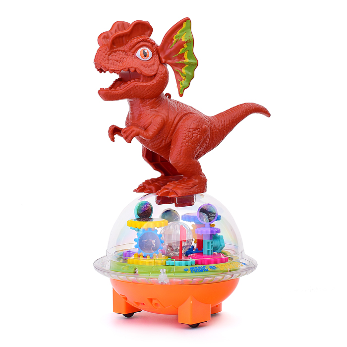 Фото к товару Интерактивная игрушка ZR181-7 "Летающая тарелка с Динозавриком" в коробке Интерактивная игрушка ZR181-7 "Летающая тарелка с Динозавриком" в коробке