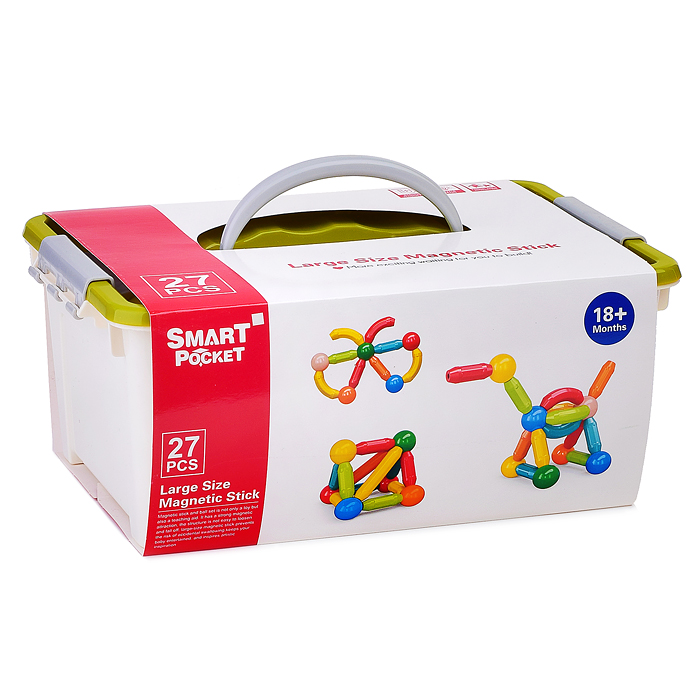 Фото к товару Конструктор S-Y018 "Магнитные развлечения" (27 дет.) в коробке Конструктор S-Y018 "Магнитные развлечения" (27 дет.) в коробке