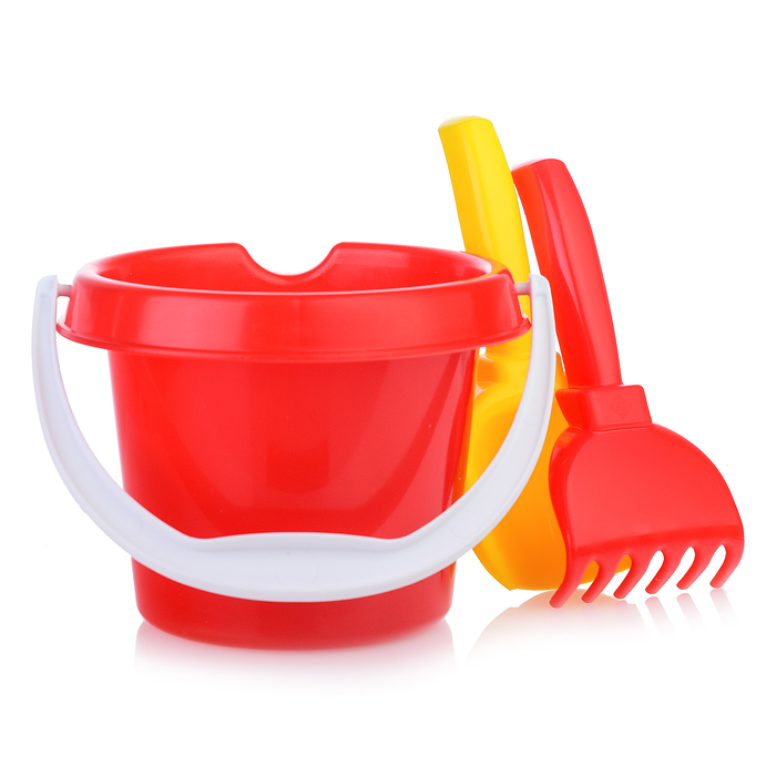 Фото к товару Набор для песка "Малыш"(ведро,совок 16см,грабли 15см) Набор для песка "Малыш"(ведро,совок 16см,грабли 15см)