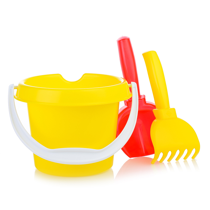 Фото к товару Набор для песка "Малыш"(ведро,совок 16см,грабли 15см) Набор для песка "Малыш"(ведро,совок 16см,грабли 15см)
