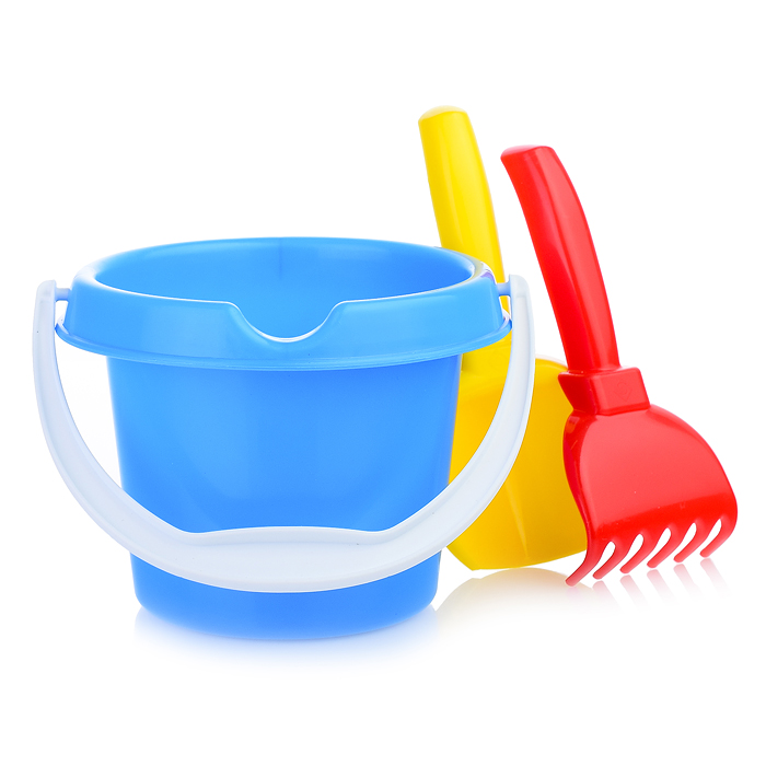 Фото к товару Набор для песка "Малыш"(ведро,совок 16см,грабли 15см) Набор для песка "Малыш"(ведро,совок 16см,грабли 15см)
