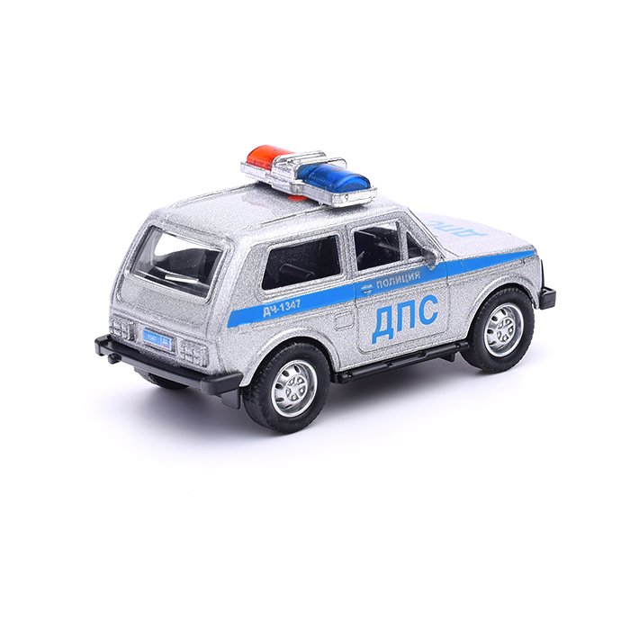 Фото к товару Машина металл LADA Полиция, 10 см, инерция, в коробке Машина металл LADA Полиция, 10 см, инерция, в коробке