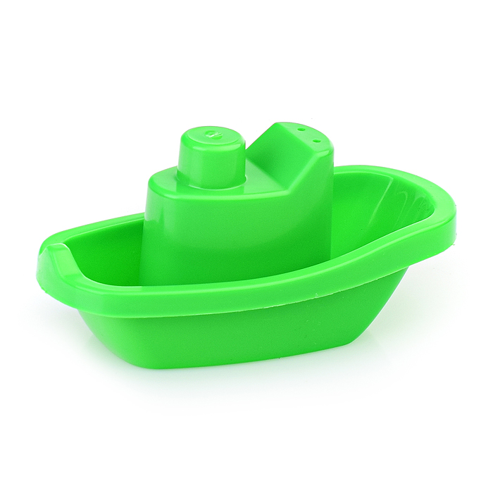 Фото к товару Набор с корабликом "Средний" (ведерко + совок) Набор с корабликом "Средний" (ведерко + совок)