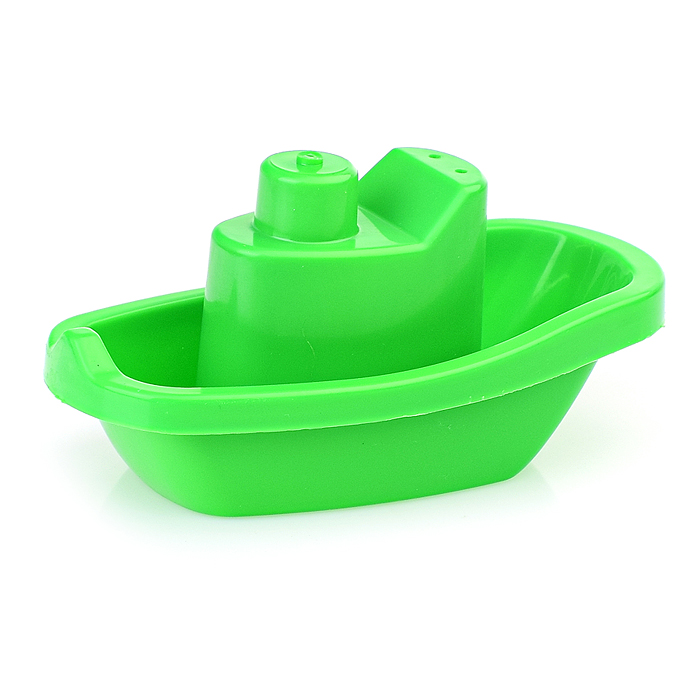 Фото к товару Набор с корабликом "Средний" (ведерко + совок) Набор с корабликом "Средний" (ведерко + совок)