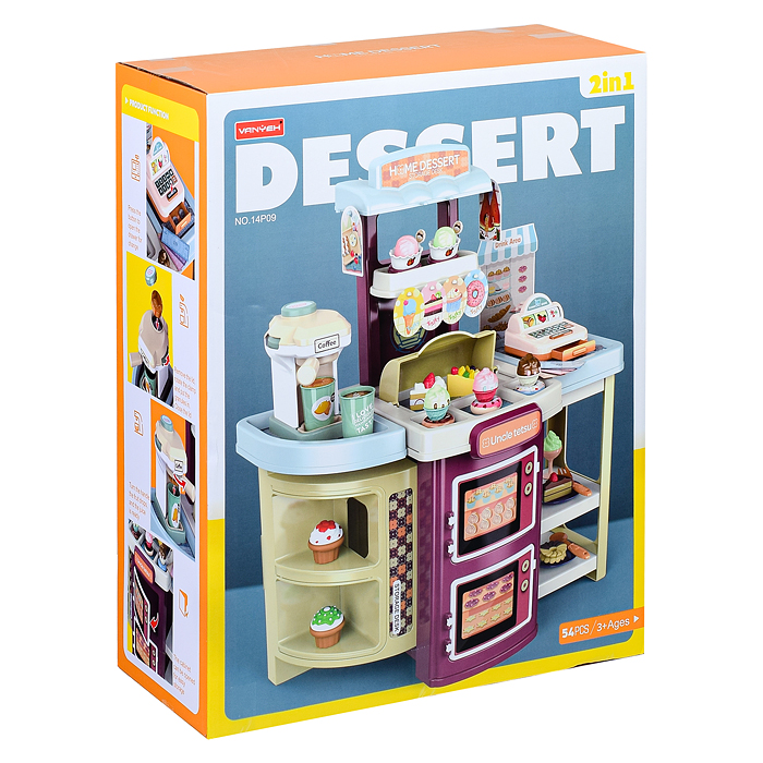 Игровой набор 14P09 "Кофейня" в коробке