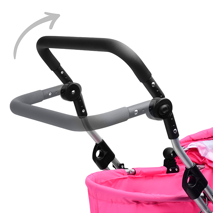 Фото к товару Коляска 9680 (металл) в коробке Коляска 9680 (металл) в коробке