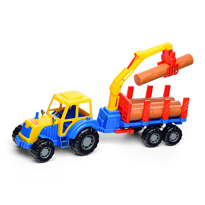 Фото к товару Алтай трактор с полуприцепом-лесовоз Алтай трактор с полуприцепом-лесовоз