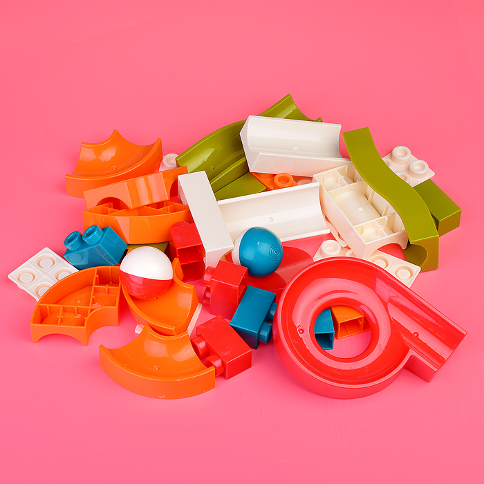 Конструктор S-Y045 "Горка" (35 дет.) в коробке