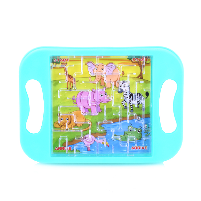 Игра лабиринт 222 "Веселый зоопарк" в пакете