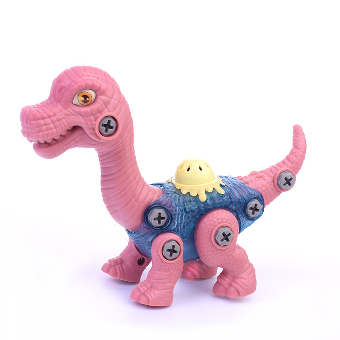 Конструктор RS018F "Бронтозавр" с отверткой (свет/звук), в коробке