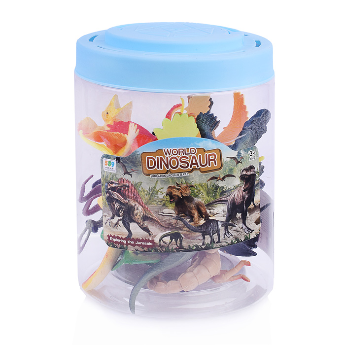 Фото к товару Набор животные 559-280A "Удивительный мир" 13 предметов, в банке Набор животные 559-280A "Удивительный мир" 13 предметов, в банке