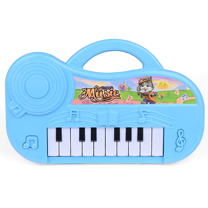 Фото к товару Пианино 856-5 "Любимые мелодии" на батарейках, в пакете Пианино 856-5 "Любимые мелодии" на батарейках, в пакете