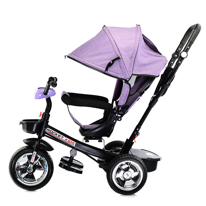 Фото к товару Велосипед 290-2 3-х колесный, фиолетовый Велосипед 290-2 3-х колесный, фиолетовый