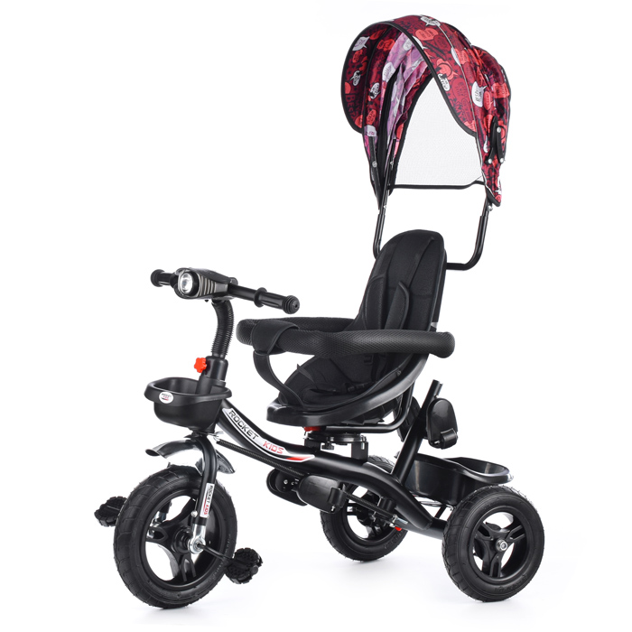 Фото к товару Велосипед 5388-1 3-х колесный, розовый Велосипед 5388-1 3-х колесный, розовый