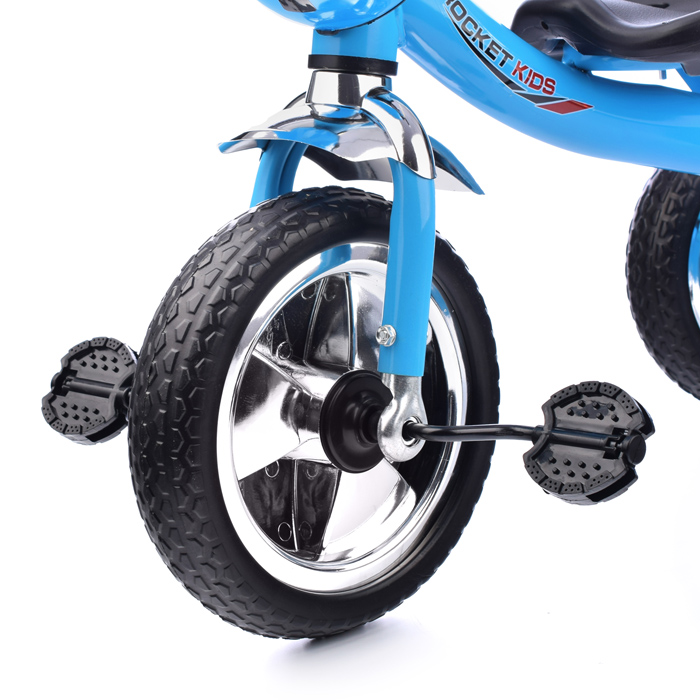 Фото к товару Велосипед XEL-288P-1, 3-х колесный, синий Велосипед XEL-288P-1, 3-х колесный, синий