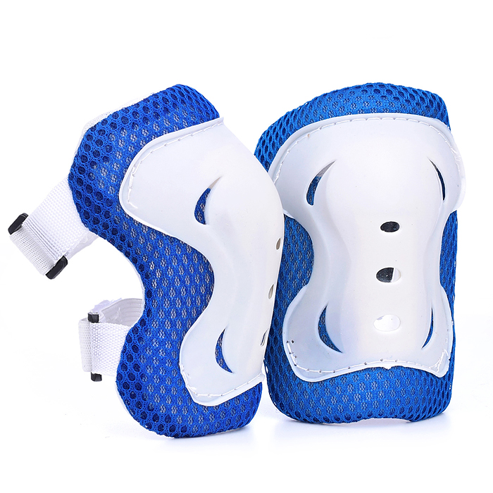 Фото к товару Набор защиты для катания U026164Y (цвет бело/синий) Набор защиты для катания U026164Y (цвет бело/синий)