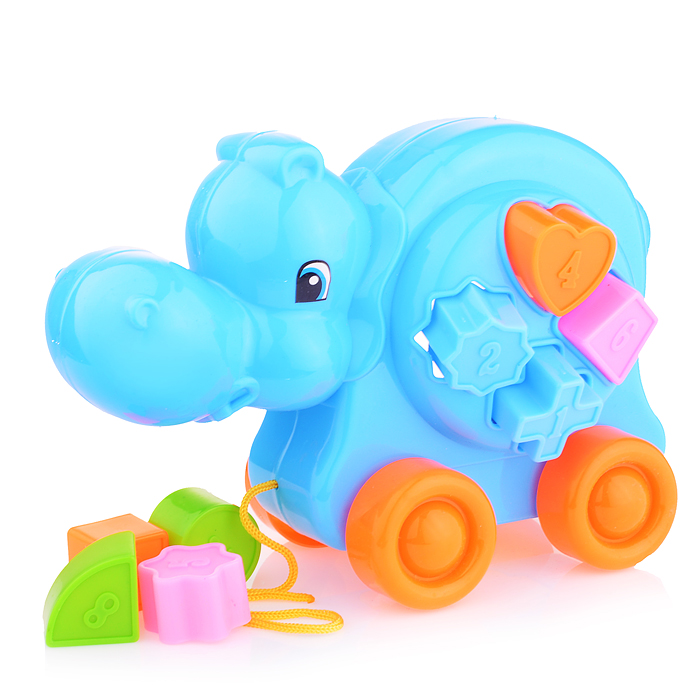 Сортер-каталка 6312 "Бегемотик" в сетке Сортер-каталка 6312 "Бегемотик" в сетке