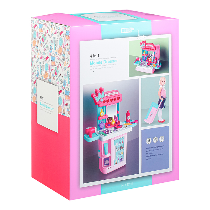 Фото к товару Игровой набор 8254 "Стилист" в чемодане Игровой набор 8254 "Стилист" в чемодане