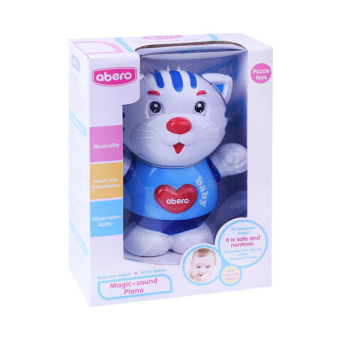 Фото к товару Развивающая игрушка QX-91079E "Маленький тигренок" в коробке Развивающая игрушка QX-91079E "Маленький тигренок" в коробке