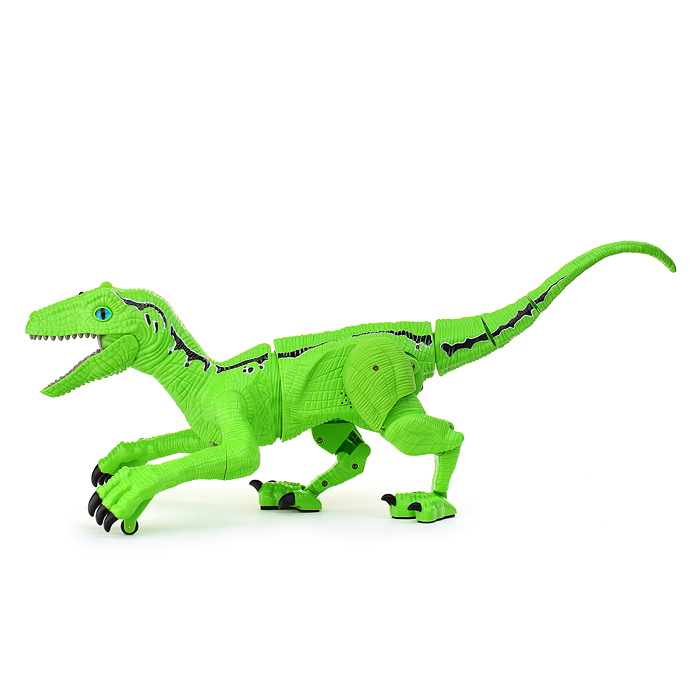 Фото к товару Динозавр K26/219-06312 "Велоцираптор" зеленый, р/у, 27MHz, в коробке Динозавр K26/219-06312 "Велоцираптор" зеленый, р/у, 27MHz, в коробке
